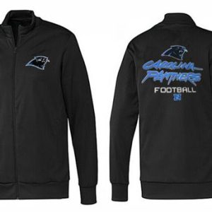 Luxurious Impressive NFL Carolina Panthers Victory Jacket Black for a Memorable Fan Moment