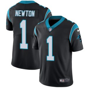 Trendy Outstanding Sturdy Panthers #1 Cam Newton Black Team Color Youth Stitched NFL Vapor Untouchable Limited Jersey to Elevate Your Game Day Look