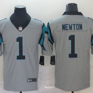Gorgeous Classic Fashionable Vibrant Panthers #1 Cam Newton Silver Men's Stitched NFL Limited Inverted Legend Jersey for an Unforgettable Season