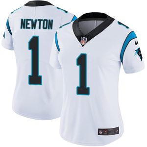 Distinctive Superb Stylish Panthers #1 Cam Newton White Women's Stitched NFL Vapor Untouchable Limited Jersey to Boost Team Spirit