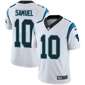 Handsome Smart Comfortable Stylish Panthers #10 Curtis Samuel White Youth Stitched NFL Vapor Untouchable Limited Jersey for True Fans