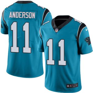 High Quality Fantastic Comfortable Trendy Panthers #11 Robby Anderson Blue Alternate Men's Stitched NFL Vapor Untouchable Limited Jersey to Show Your Support
