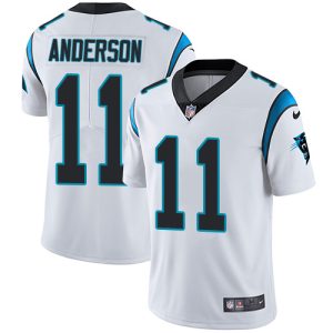 Exquisite Stunning Trendy Panthers #11 Robby Anderson White Youth Stitched NFL Vapor Untouchable Limited Jersey for Game Day