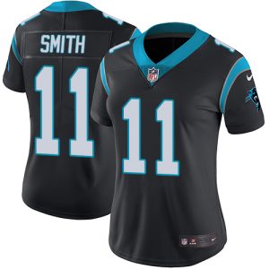 Elegant High Quality Exquisite Panthers #11 Torrey Smith Black Team Color Women's Stitched NFL Vapor Untouchable Limited Jersey to Boost Team Spirit