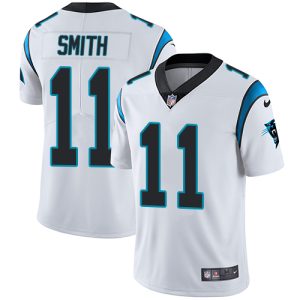 Premium Alluring Elegant Panthers #11 Torrey Smith White Youth Stitched NFL Vapor Untouchable Limited Jersey for an Unforgettable Season