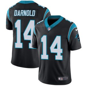 Exquisite Trendy Panthers #14 Sam Darnold Black Team Color Youth Stitched NFL Vapor Untouchable Limited Jersey for Game Day