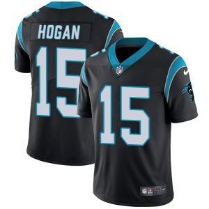 Authentic Comfortable Panthers #15 Chris Hogan Black Team Color Men's Stitched NFL Vapor Untouchable Limited Jersey to Stand Out in the Crowd