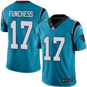 Cozy Impressive Superb Panthers #17 Devin Funchess Blue Men's Stitched NFL Limited Rush Jersey for the Ultimate Fan Experience