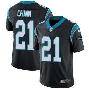 Authentic Dashing Stylish Panthers #21 Jeremy Chinn Black Team Color Men's Stitched NFL Vapor Untouchable Limited Jersey to Show Your Support