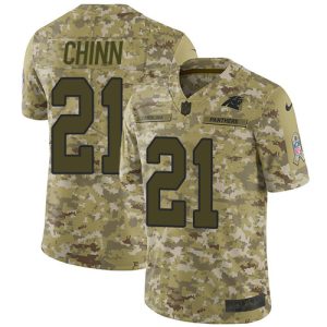 Trendy Smart Impressive Panthers #21 Jeremy Chinn Camo Youth Stitched NFL Limited 2018 Salute To Service Jersey for the Ultimate Fan Experience