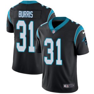 Distinctive Comfortable Gorgeous Panthers #31 Juston Burris Black Team Color Youth Stitched NFL Vapor Untouchable Limited Jersey for True Fans