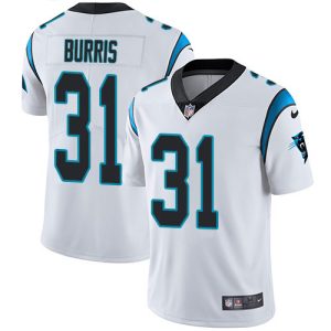 Attractive Graceful Chic Panthers #31 Juston Burris White Youth Stitched NFL Vapor Untouchable Limited Jersey for an Unforgettable Season