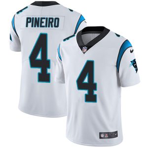 Fashionable Vibrant Gorgeous Distinctive Panthers #4 Eddy Pineiro White Men's Stitched NFL Vapor Untouchable Limited Jersey for Game Day