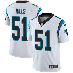 Comfortable Handsome Panthers #51 Sam Mills White Youth Stitched NFL Vapor Untouchable Limited Jersey to Stand Out in the Crowd