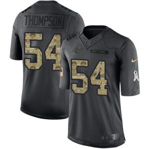 Trendy Exclusive Attractive Panthers #54 Shaq Thompson Black Youth Stitched NFL Limited 2016 Salute to Service Jersey to Stand Out in the Crowd