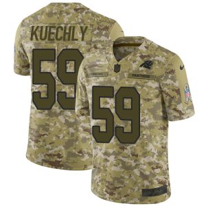 Fantastic Eye   catching Unique Panthers #59 Luke Kuechly Camo Youth Stitched NFL Limited 2018 Salute to Service Jersey for the Ultimate Fan Experience