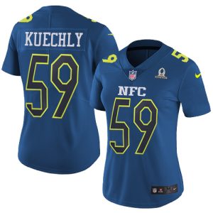Sturdy Exquisite Panthers #59 Luke Kuechly Navy Women's Stitched NFL Limited NFC 2017 Pro Bowl Jersey for a Memorable Fan Moment