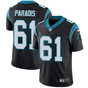 Stylish Cozy Gorgeous Panthers #61 Matt Paradis Black Team Color Men's Stitched NFL Vapor Untouchable Limited Jersey to Stand Out in the Crowd