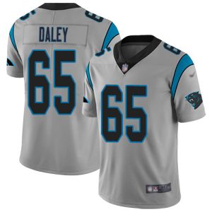 Trendy Luxurious Panthers #65 Dennis Daley Silver Youth Stitched NFL Limited Inverted Legend Jersey for an Unforgettable Season