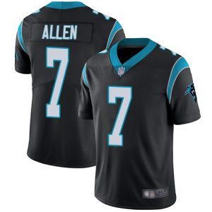 Fantastic Dashing Outstanding Panthers #7 Kyle Allen Black Team Color Youth Stitched NFL Vapor Untouchable Limited Jersey for a Memorable Fan Moment