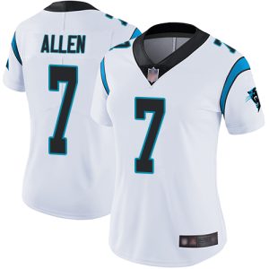 Cool Cozy Elegant Handsome Panthers #7 Kyle Allen White Women's Stitched NFL Vapor Untouchable Limited Jersey for the Ultimate Fan Experience