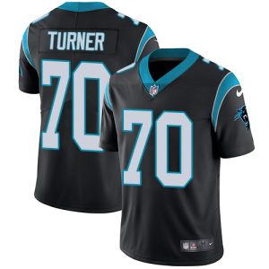 Cool Unique Premium Luxurious Panthers #70 Trai Turner Black Team Color Youth Stitched NFL Vapor Untouchable Limited Jersey to Elevate Your Game Day Look