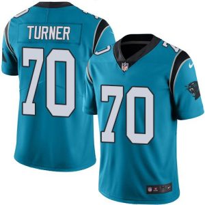 Superb Elegant Panthers #70 Trai Turner Blue Alternate Men's Stitched NFL Vapor Untouchable Limited Jersey to Stand Out in the Crowd