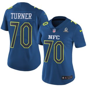 Unique Smart Trendy Fantastic Panthers #70 Trai Turner Navy Women's Stitched NFL Limited NFC 2017 Pro Bowl Jersey for a Memorable Fan Moment