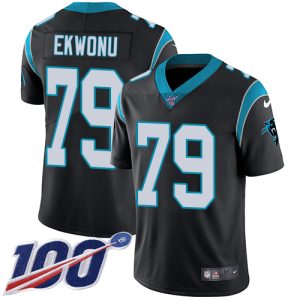 Vibrant Distinctive Attractive Panthers #79 Ikem Ekwonu Black Team Color Youth Stitched NFL 100th Season Vapor Untouchable Limited Jersey to Show Your Support