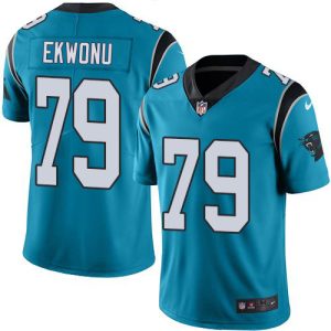 Premium Alluring Cool Panthers #79 Ikem Ekwonu Blue Alternate Men's Stitched NFL Vapor Untouchable Limited Jersey to Boost Team Spirit