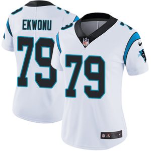 Trendy Chic Panthers #79 Ikem Ekwonu White Women's Stitched NFL Vapor Untouchable Limited Jersey for True Fans