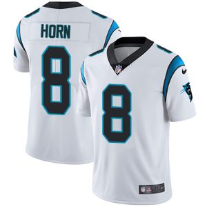 Cool Cozy Handsome Panthers #8 Jaycee Horn White Youth Stitched NFL Vapor Untouchable Limited Jersey for True Fans