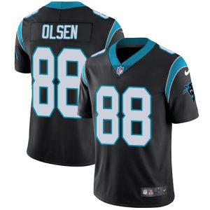 Comfortable High Quality Cozy Distinctive Panthers #88 Greg Olsen Black Team Color Men's Stitched NFL Vapor Untouchable Limited Jersey for a Stylish Sporting Appearance