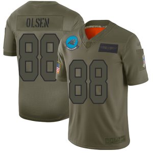 Vibrant Exquisite Stylish Cozy Panthers #88 Greg Olsen Camo Youth Stitched NFL Limited 2019 Salute to Service Jersey for the Ultimate Fan Experience