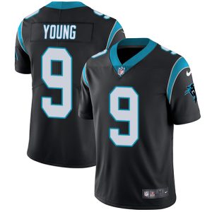 Sturdy Eye   catching Panthers #9 Bryce Young Black Team Color Men's Stitched NFL Vapor Untouchable Limited Jersey to Show Your Support