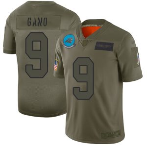 Distinctive Gorgeous Cozy Vibrant Panthers #9 Graham Gano Camo Men's Stitched NFL Limited 2019 Salute To Service Jersey for Game Day