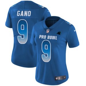 Attractive Chic Panthers #9 Graham Gano Royal Women's Stitched NFL Limited NFC 2018 Pro Bowl Jersey to Show Your Support