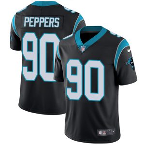 Marvelous Trendy High Quality Cool Panthers #90 Julius Peppers Black Team Color Youth Stitched NFL Vapor Untouchable Limited Jersey to Stand Out in the Crowd