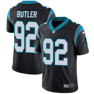 Trendy Stylish Elegant Dashing Panthers #92 Vernon Butler Black Team Color Men's Stitched NFL Vapor Untouchable Limited Jersey to Boost Team Spirit