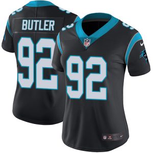 Outstanding Trendy Fabulous Panthers #92 Vernon Butler Black Team Color Women's Stitched NFL Vapor Untouchable Limited Jersey to Stand Out in the Crowd