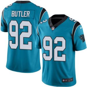 High Quality Fabulous Attractive Stunning Panthers #92 Vernon Butler Blue Alternate Men's Stitched NFL Vapor Untouchable Limited Jersey to Show Your Support