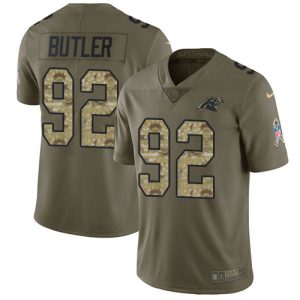 Smart Fantastic Fabulous Panthers #92 Vernon Butler Olive/Camo Youth Stitched NFL Limited 2017 Salute to Service Jersey to Stand Out in the Crowd