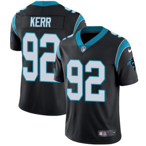 Fantastic Superb High Quality Fabulous Panthers #92 Zach Kerr Black Team Color Men's Stitched NFL Vapor Untouchable Limited Jersey to Stand Out in the Crowd