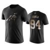 Vibrant Gorgeous Exclusive Panthers #94 Efe Obada Black NFL Black Golden 100th Season T-Shirts for an Unforgettable Season