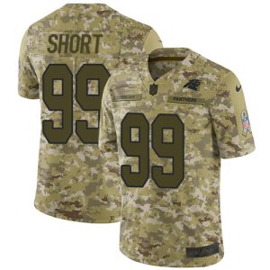 Vibrant Marvelous Dashing Panthers #99 Kawann Short Camo Men's Stitched NFL Limited 2018 Salute To Service Jersey to Stand Out in the Crowd