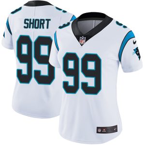 Distinctive Graceful High Quality Handsome Panthers #99 Kawann Short White Women's Stitched NFL Vapor Untouchable Limited Jersey to Elevate Your Game Day Look
