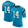 Gorgeous Graceful Comfortable Sam Darnold Carolina Panthers Nike Vapor Limited Jersey - Blue for a Memorable Fan Moment