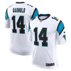 Smart Eye   catching Exquisite Dashing Sam Darnold Carolina Panthers Nike Vapor Limited Jersey - White to Stand Out in the Crowd