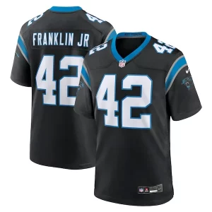 Marvelous Attractive Modern Sam Franklin Jr. Carolina Panthers Nike Team Game Jersey - Black for a Stylish Sporting Appearance