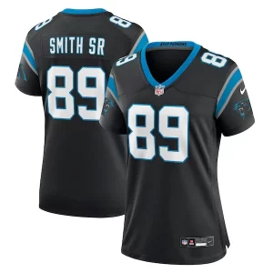 Unique High Quality Premium Steve Smith Sr. Carolina Panthers Nike Women's Retired Player Game Jersey - Black for a Stylish Sporting Appearance